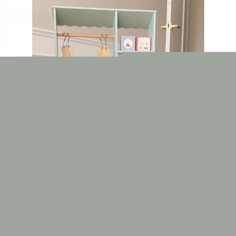 Large Multifunctional Wooden Food Truck Stand, 73 pcs
